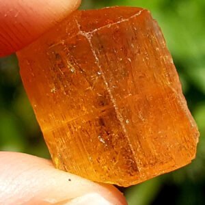 Imperial Topaz Crystal – Natural Mineral Specimen from Brazil