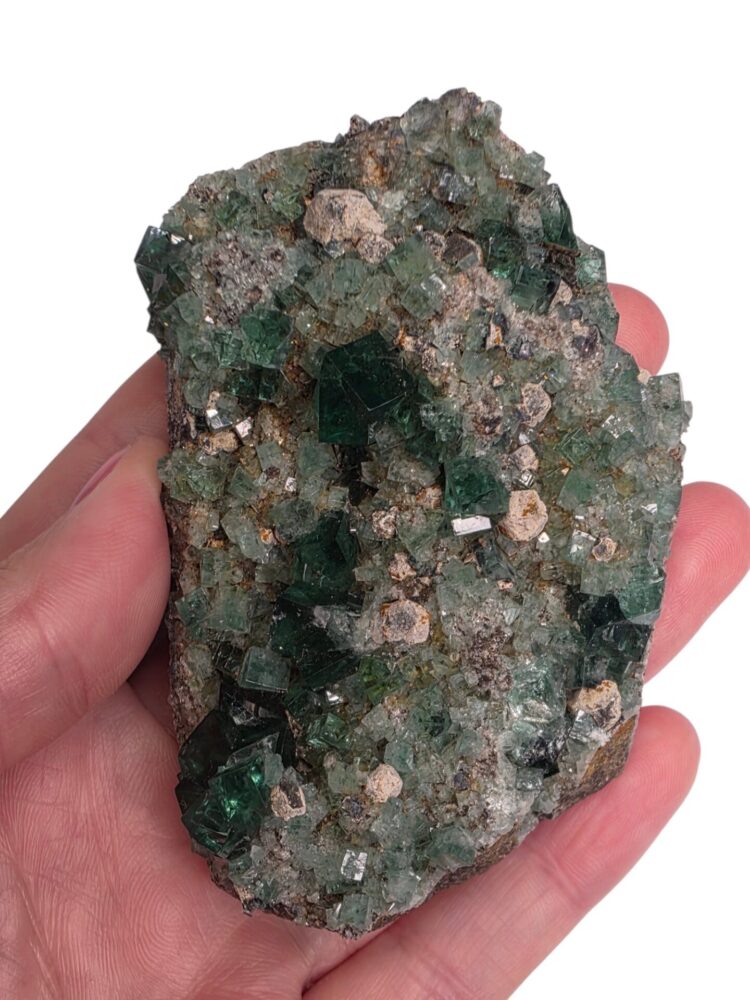 Pyjama Pocket Fluorite With Galena – Diana Maria Mine, England - Image 3