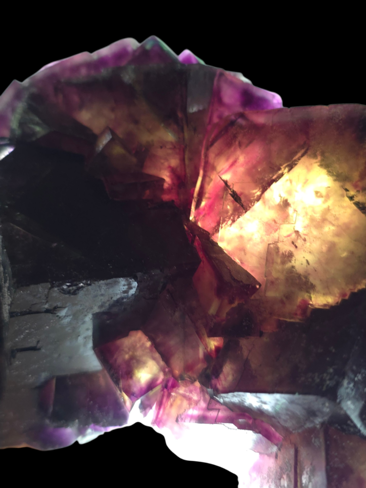 Natural Okorusu Fluorite crystal